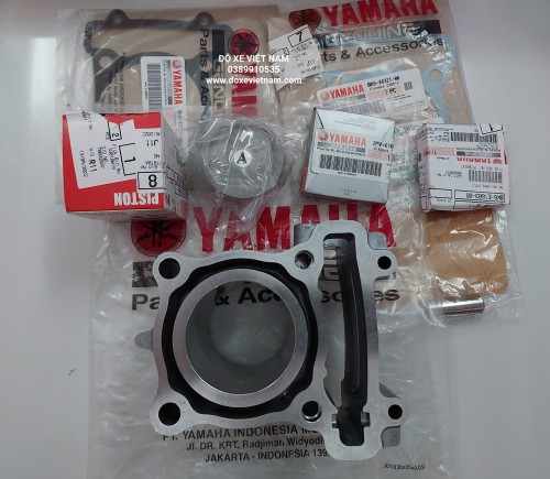 BỘ LÒNG ZIN 155vva CỦA YAMAHA INDDONESSIA CHO EXCITER 135, 150,  